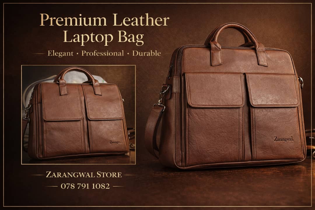Zarangwal Premium Leather Office Bag